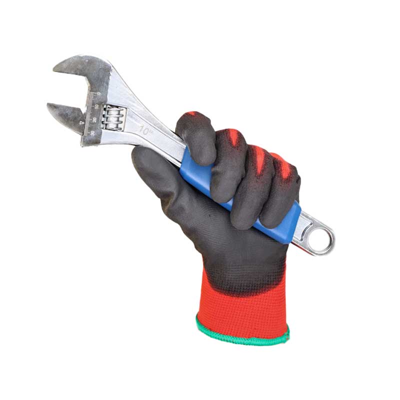 Portwest Red Cut Resistant PU Coated Gloves A641 Gloves.co.uk